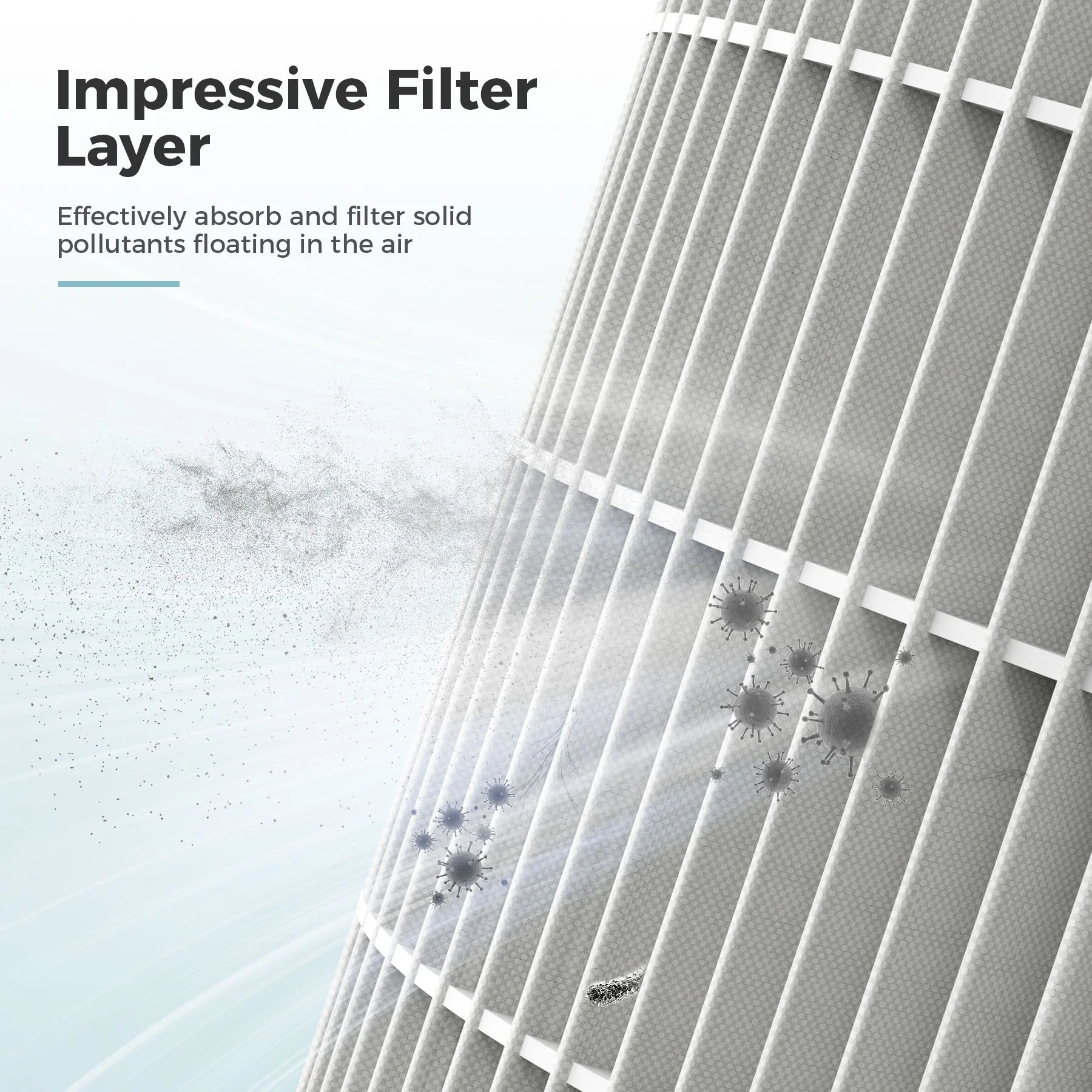 AROEVE Air Filter Replacement | MK08W & MK09W - Standard Version - Image 4
