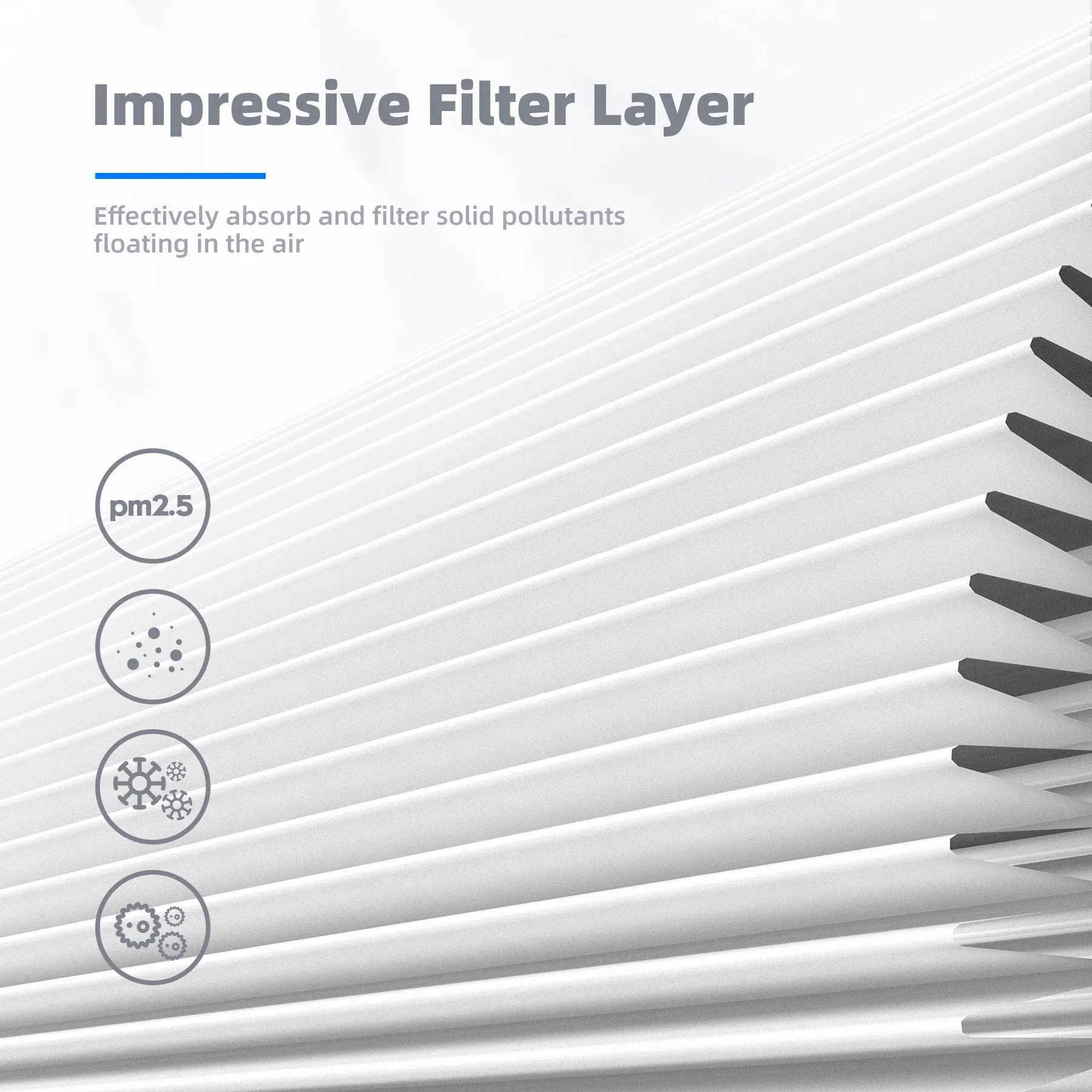 AROEVE Air Filter Replacement | MK04- Standard Version(2 packs) - Image 7
