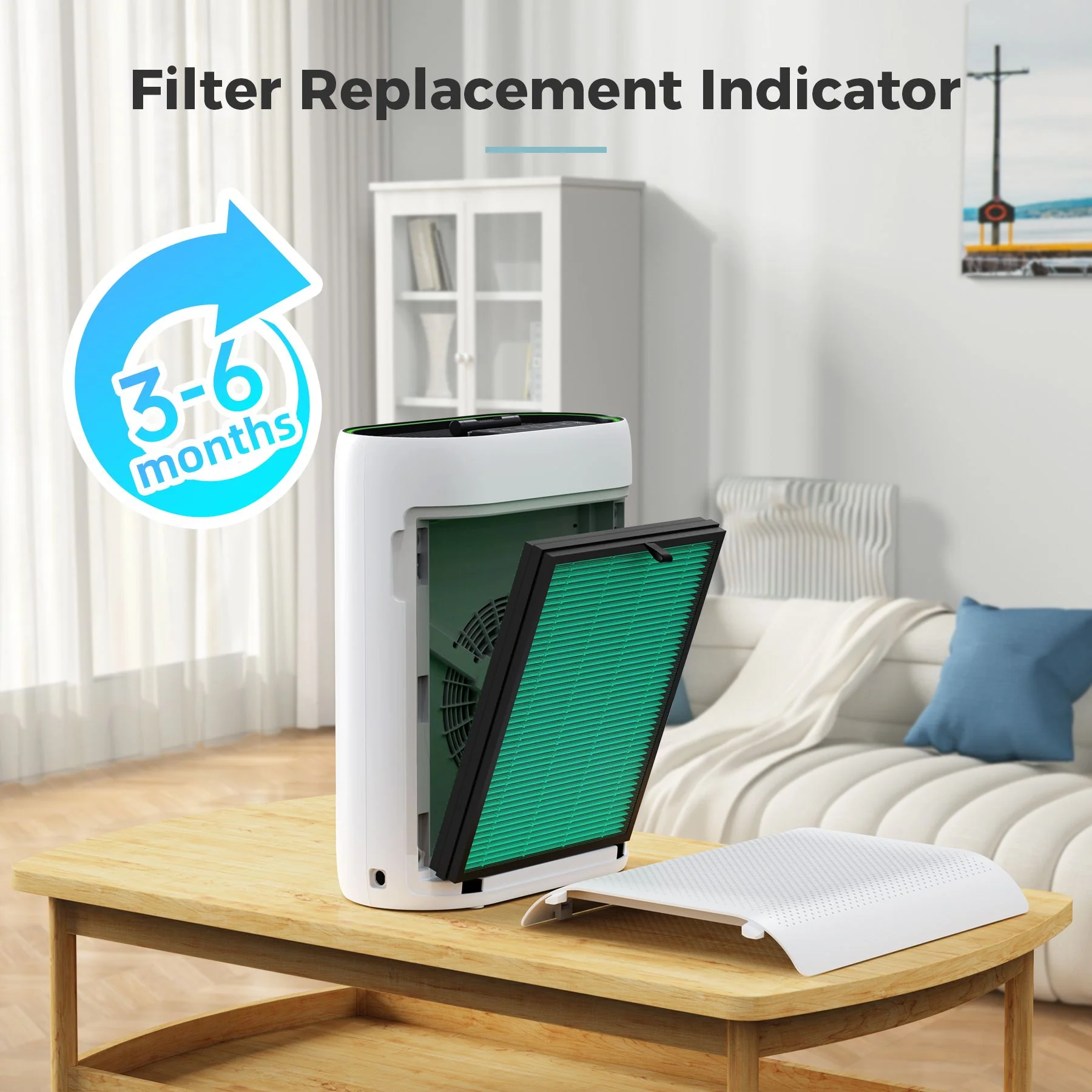 AROEVE Air Filter Replacement | MKD05- Pet Dander Version - Image 4